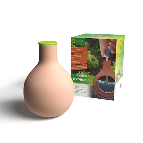 Bio Green HM Hydro Max S System - Terrakotta-Töpfe für Outdoor Automatische Pflanzenbeete, Pflanzgefäße - Selbstkugeln für konstante Wasserversorgung von Bio Green