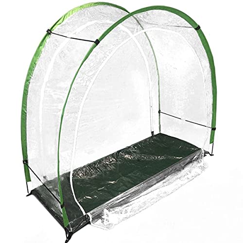 Bio Green Überwinterungszelt/Gewächshaus Arctic | für Balkon und Terrasse | schützt vor Schnee, Regen und widrigem Wetter | UV-beständige Folie | L 186 x B 84 x H 175 cm - Grün von Bio Green