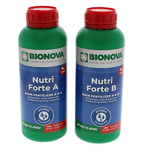 Premium Fertilizer Bio Nova Nutri Forte A+B (2x1L) von Bio Nova