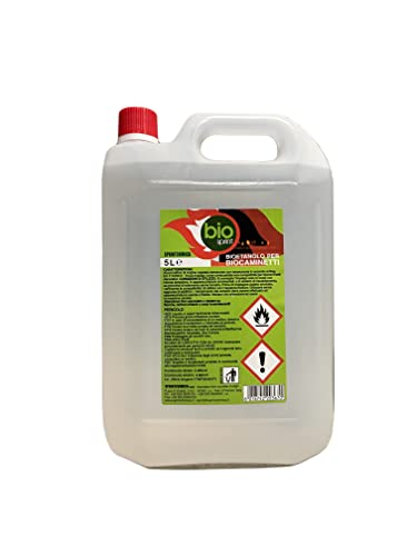 1 x 5 Liter Bioethanol, umweltfreundlich, geruchlos, Kamin Sprint von Bio Sprint