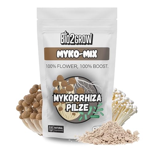 Bio2Grow Myko-Mix 50 Gramm Mykorrhiza Pulver - Dünger Pilze Organisch Indoor Outdoor Anbau Pflanzen Erde von Bio2Grow