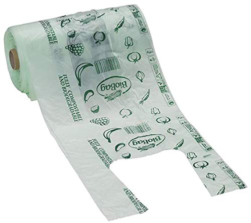 BioBag Bio-Knotenbeutel für Obst und Gemüse, 300 Stück je Rolle auf Kern, Transparent, 3 kg, Kompostierbarer Müllbeutel BioBag Bio-Knotenbeutel für Obst und Gemüse, 300 Stück je Rolle auf Kern, Transparent, 3 kg, Kompostierbarer Müllbeutel von BioBag