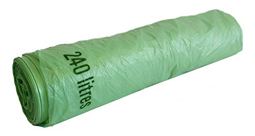 BioBag 240 Liter 12 Stück Einlegesack kompostierbar nach EN 13432 von BioBag