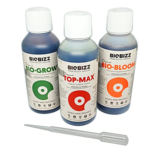 Biobizz Try-Pack Indoor Biologischer flüssiger dünger, 3x250ml von BioBizz
