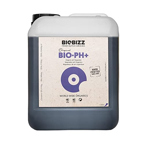 BioBizz Bio PH+ Plus 5L - Erhöht organisch den PH-Wert (Huminsäure) von BioBizz