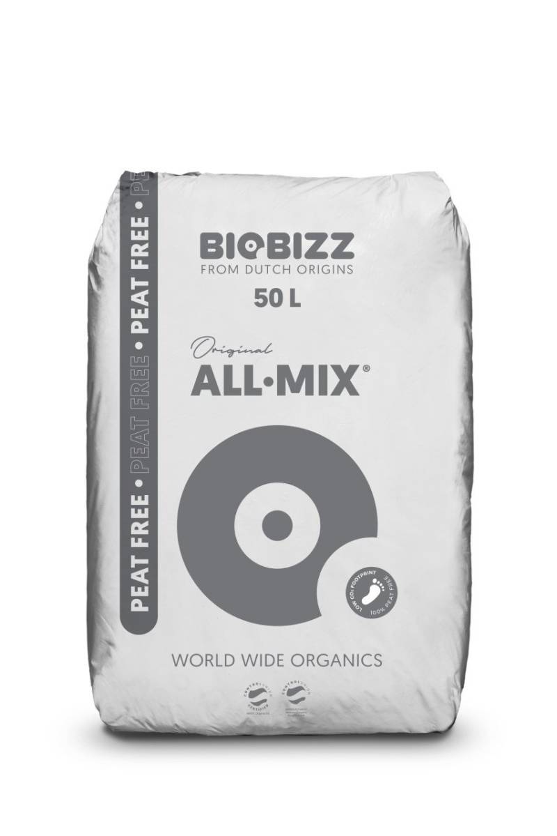 BioBizz Blumenerde All-Mix torffrei 50 Liter von BioBizz