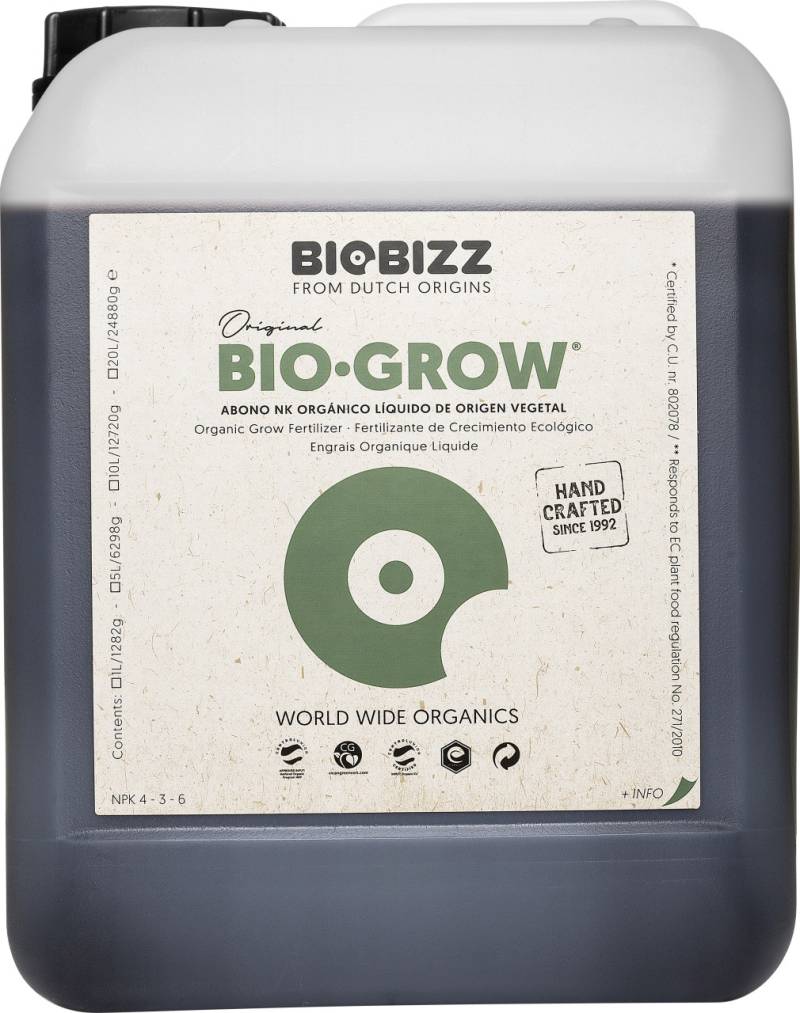 BioBizz Dünger Bio-Grow 5 L von BioBizz