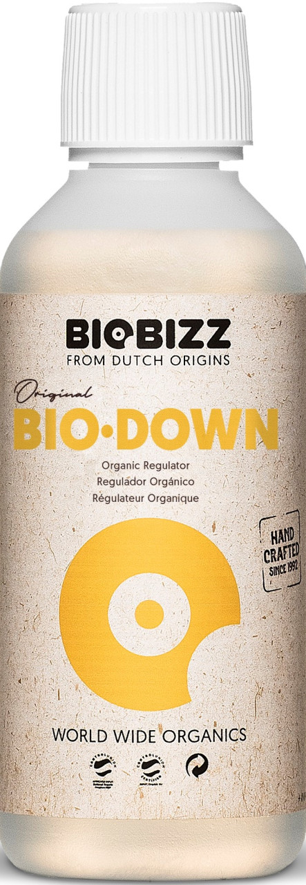BioBizz Grow Bio-Down pH-Regulator 250 ml BioBizz Grow Bio-Down pH-Regulator 250 ml von BioBizz