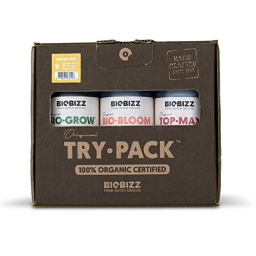 BioBizz Bio Grow, Bio Bloom, Top Max Dünger, Starter-Set, 250 ml von BioBizz