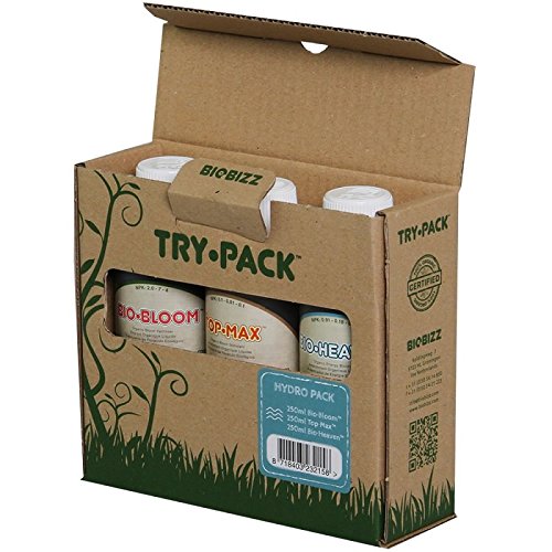 BioBizz Probierpack Hydro Bio Bloom Top Max Bio Heaven Pflanzendünger Starter-Set BioBizz Probierpack Hydro Bio Bloom Top Max Bio Heaven Pflanzendünger Starter-Set von BioBizz