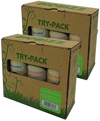 BioBizz - Try-Pack Outdoor - Mega Pack - 3 x 500ml (6 Flaschen mit 250 ml) von BioBizz