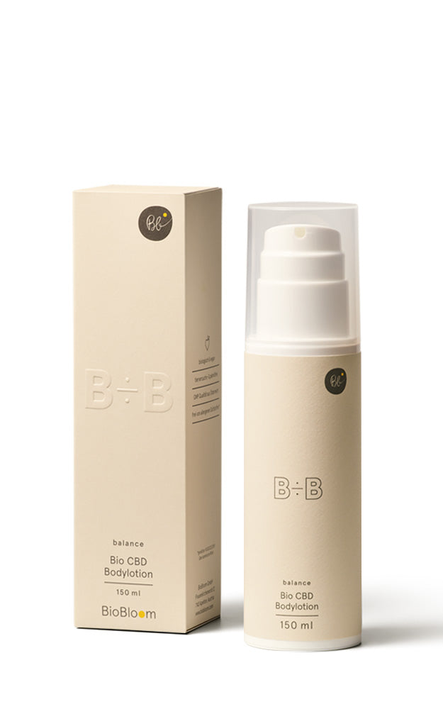 BioBloom Bio CBD Bodylotion balance 150 ml von BioBloom