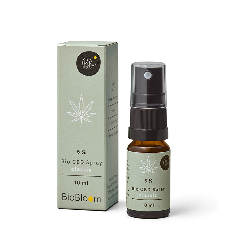 BioBloom Bio CBD Spray Classic 5 % 10 ml von BioBloom