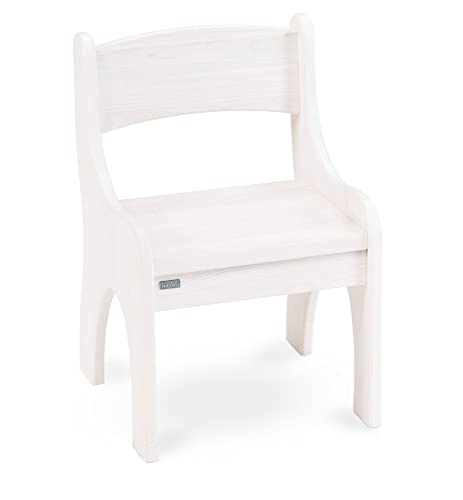 Original Levin Kinderstuhl von BioKinder® | Holzstuhl, Stuhl für Kinder aus 100% Bio-Massivholz, natürlich geölt & lasiert, Erle und Naturweiß von BioKinder - Das gesunde Kinderzimmer