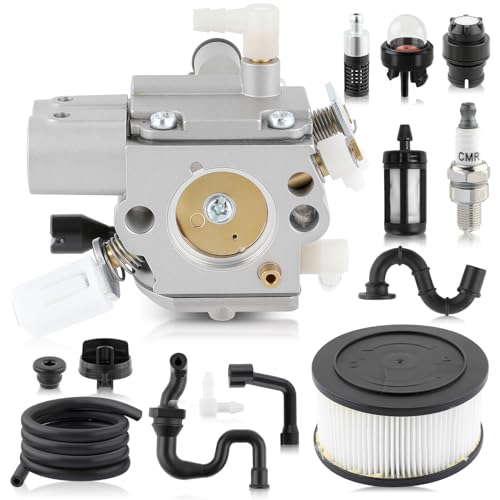 MS251 Vergaser Tune Up Kit für Stihl Kettensäge Teile MS251C MS251CBE MS251C-BEQ MS251Z MS231 MS231C MS231Z Ersatz # 1143 120 0641, mit Luftfilter-Umbausatz MS251 Vergaser Tune Up Kit für Stihl Kettensäge Teile MS251C MS251CBE MS251C-BEQ MS251Z MS231 MS231C MS231Z Ersatz # 1143 120 0641, mit Luftfilter-Umbausatz von BioLion