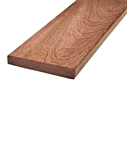 Cumaru-Terrassendielen von BioMaderas, FSC 100% 21mm Stärke, 145mm Breite (121cm Länge) von BioMaderas