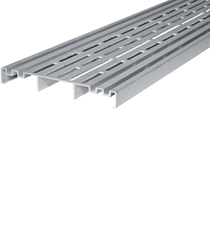 Drainage und Belüftungsprofil von BioMaderas Aluminium eloxiert 120cm Länge, 150mm Breite, 19mm Stärke von BioMaderas