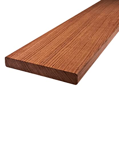 Terrassendielen aus Jatoba von BioMaderas®, 145mm Breite, 21mm Stärke (152cm Länge) von BioMaderas