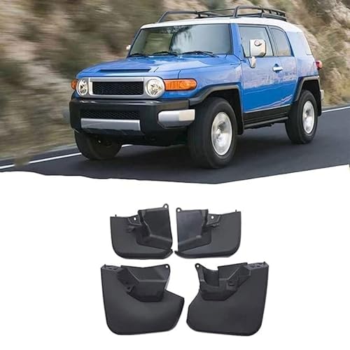 BioNyt 4 Stück Schmutzfänger Auto für Toyota FJ Cruiser 2007-2020 2021 2022 2023, Vorne und Hinten Spritzschutz Kotflügel Protection Styling ZubehöR von BioNyt