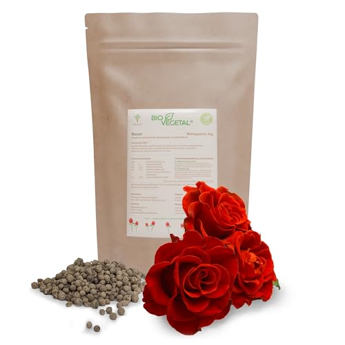 BioVegetal organisch-mineralischer Rosendünger mit Guano und natürlicher Langzeitwirkung durch Fixierung der Nährstoffe durch Ton-Humus-Komplex, 5 kg Eimer BioVegetal organisch-mineralischer Rosendünger mit Guano und natürlicher Langzeitwirkung durch Fixierung der Nährstoffe durch Ton-Humus-Komplex, 5 kg Eimer von BioVegetal