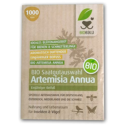 Artemisia Annua Saatgut in Bioqualität aus Demeter Anbau (1000 Korn) von Biobalu