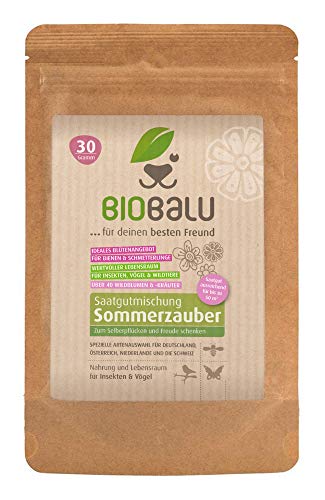 Biobalu 970142 Saatgutmischung Sommerzauber (30 g) (Bienenwiese) von Biobalu