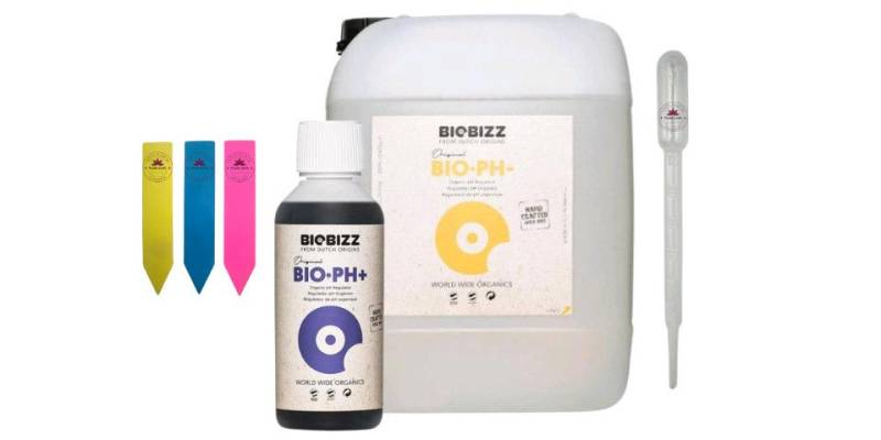 Biobizz Blumendünger PH Plus und PH Minus Organischer PH Regulator, 2-St., PH Plus und Minus 2x250ml, 250 ml,500ml von Biobizz