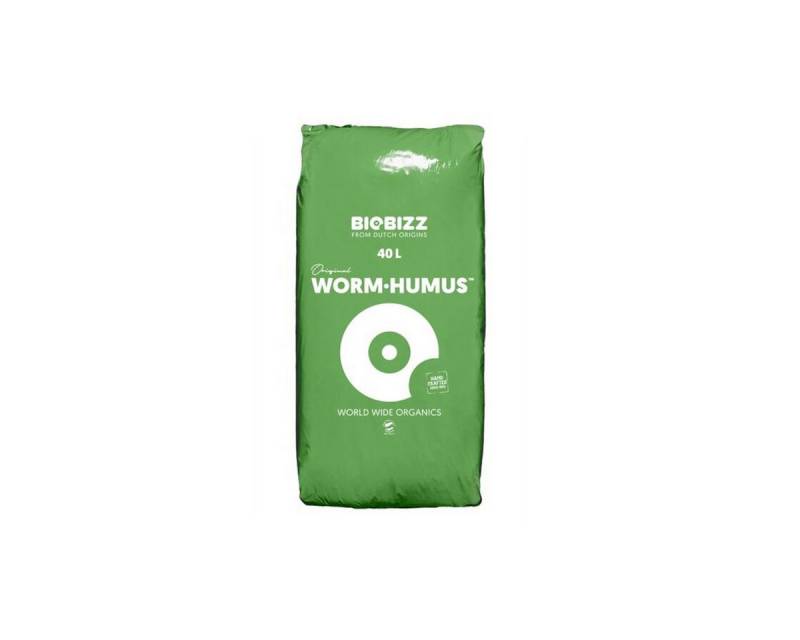 Biobizz Blumenerde Wurmhumus Sack, mit Biodünger, 40 Liter von Biobizz