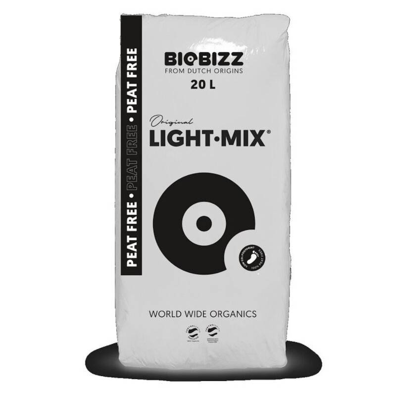 Biobizz Pflanzerde BioBizz Light Mix Peat Free 50L, mit Organisch vorgedüngt, 20 Liter von Biobizz