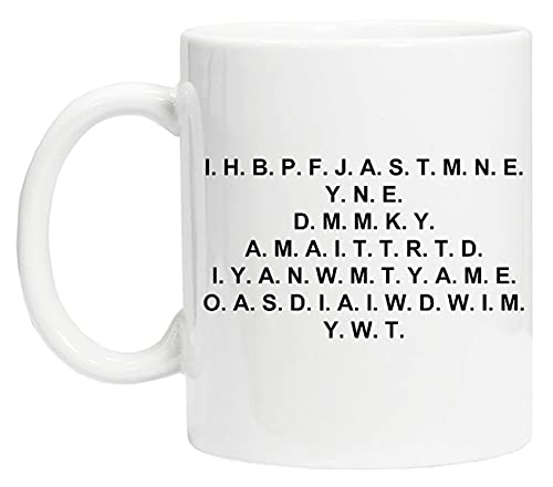 I Have Brought Peace Freedom Justice and Security Weiß Keramik Becher Tasse Für Tee Kaffee White Ceramic Mug Cup For Tea Coffee von Bioclod