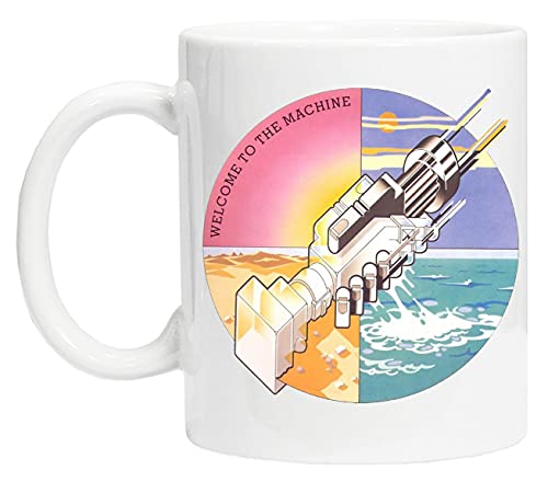 Machine Hand Welcome To The Machine Weiß Keramik Becher Tasse Für Tee Kaffee White Ceramic Mug Cup For Tea Coffee von Bioclod