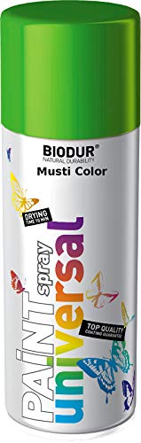 Sprühlack lackspray Felgenspray Spraylack Farbe Lack Glänzend Gelbgrün RAL6018 von Biodur