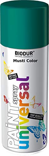 Sprühlack lackspray Felgenspray Spraylack Farbe Lack Glänzend Wasserblau RAL5021 von Biodur