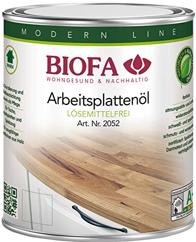 Biofa | Arbeitsplattenöl | lösemittelfrei | 2052 Größe 0,375 L von Biofa