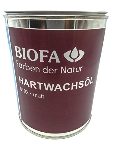 Biofa Biona Hartwachsöl matt, Holzoberflächen Innen, extra matt Größe 2,50 L von Biofa