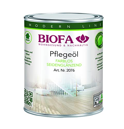 Biofa Pflegeöl | farblos | 2076 (1 Liter) von Biofa