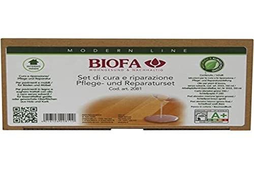 BIOFA 2081 Pflegeset für Böden und Möbel von Biofa