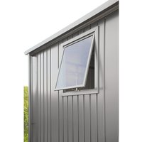 BIOHORT Fenster, BxHxT: 188 x 2,5 x 81,4 cm, für Gerätehaus HighLine, Panorama und AvantGarde, silber-metallic - grau BIOHORT Fenster, BxHxT: 188 x 2,5 x 81,4 cm, für Gerätehaus HighLine, Panorama und AvantGarde, silber-metallic - grau von Biohort