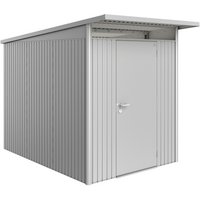 BIOHORT Gerätehaus »AvantGarde®«, Stahl, BxHxT: 174 x 218 x 254 cm (Außenmaße inkl. Dachüberstand) - silberfarben von Biohort