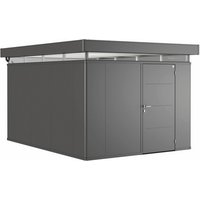 BIOHORT Gerätehaus »CasaNova«, BxHxT: 330 x 250 x 430 cm (Aufstellmaße), Stahl - grau von Biohort