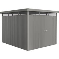 BIOHORT Gerätehaus »HighLine«, H5, 16 m³, BxT: 275 x 315 cm - grau von Biohort