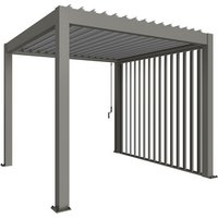 BIOHORT Pergola-Lamellenwand »Gr. 4«, BxHxT: 235 x 10 x 364 cm, quarzgrau-metallic BIOHORT Pergola-Lamellenwand »Gr. 4«, BxHxT: 235 x 10 x 364 cm, quarzgrau-metallic von Biohort