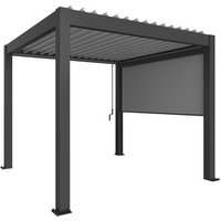 BIOHORT Pergola-Sonnenrollo »Gr. 4«, BxHxT: 235 x 10 x 364 cm, quarzgrau-metallic BIOHORT Pergola-Sonnenrollo »Gr. 4«, BxHxT: 235 x 10 x 364 cm, quarzgrau-metallic von Biohort