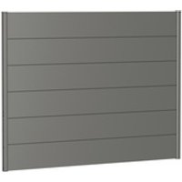 BIOHORT Wandpaneel, Stahlblech, feuerverzinkt/lackiert - grau BIOHORT Wandpaneel, Stahlblech, feuerverzinkt/lackiert - grau von Biohort