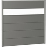 BIOHORT Wandpaneel, Stahlblech, feuerverzinkt/lackiert - grau BIOHORT Wandpaneel, Stahlblech, feuerverzinkt/lackiert - grau von Biohort