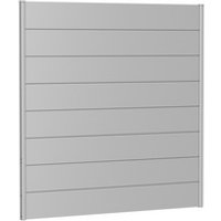 BIOHORT Wandpaneel, Stahlblech, feuerverzinkt/lackiert - silberfarben BIOHORT Wandpaneel, Stahlblech, feuerverzinkt/lackiert - silberfarben von Biohort