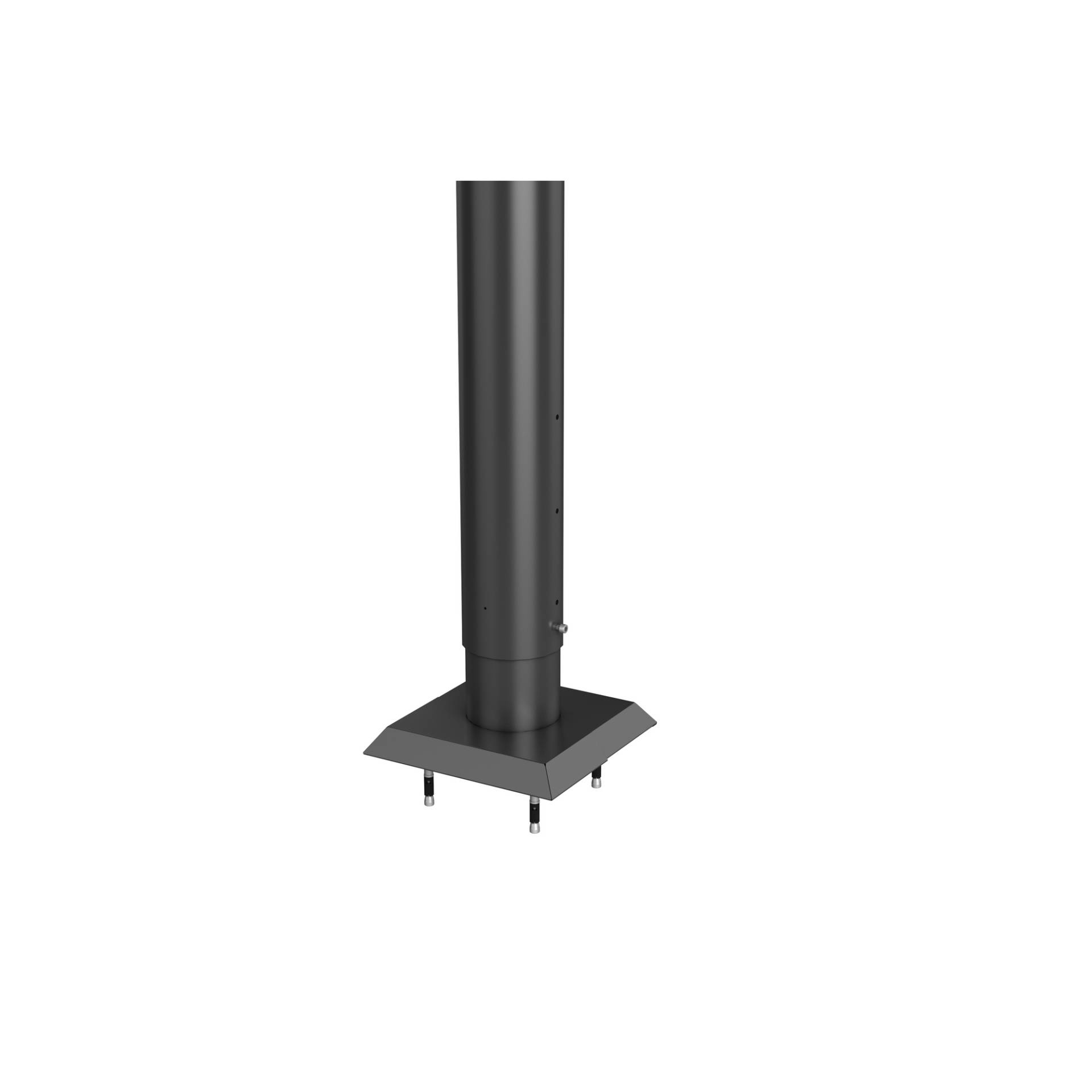 Biohort Aluminium-Pfosten dunkelgrau-metallic 135 cm von Biohort