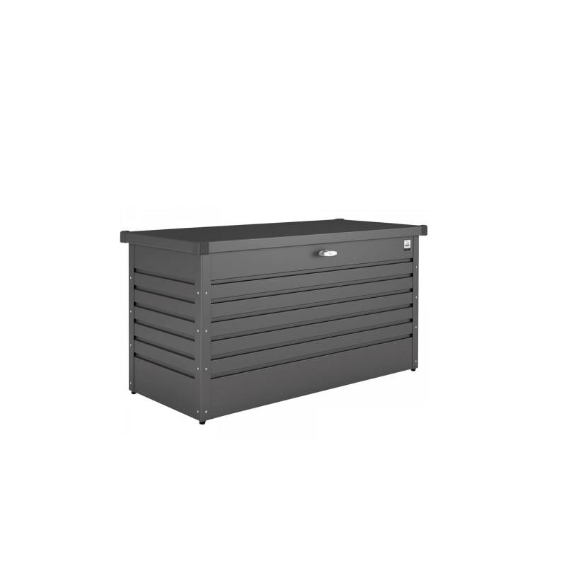 Biohort Aufbewahrungsbox 'FreizeitBox 130' dunkelgrau metallic 134 x 62 x 71 cm von Biohort