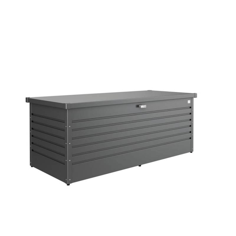Biohort Aufbewahrungsbox 'FreizeitBox 180' dunkelgrau metallic 181 x 79 x 71 cm von Biohort