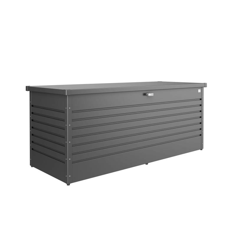 Biohort Aufbewahrungsbox 'FreizeitBox 200' dunkelgrau metallic 201 x 83 x 79 cm von Biohort